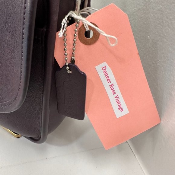 Almost Vintage Coach City Bag Purple (aka Eggplant) Style Number 9790 - Picture 4 of 14